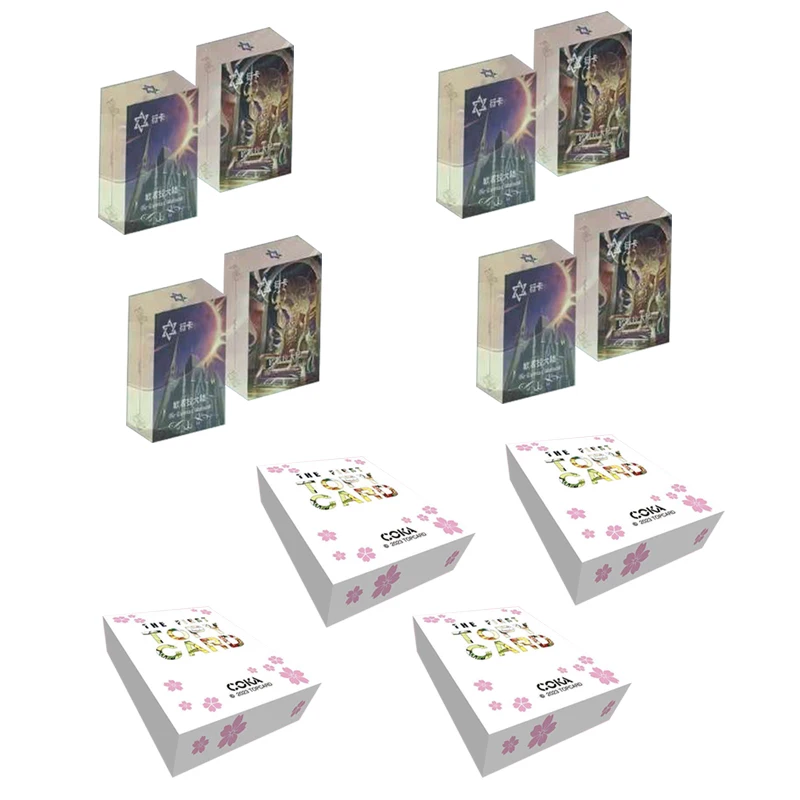 

4 BOX COKA The First Topy Card Goddess Story Cards Senran Kagura Sexy Booster Box Classic Anime Character Collection Cards