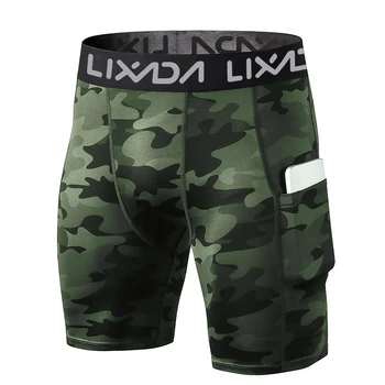 Lixada 3 Pack Men Sports Shorts L Size Active Workout Underwear with Pocket 3