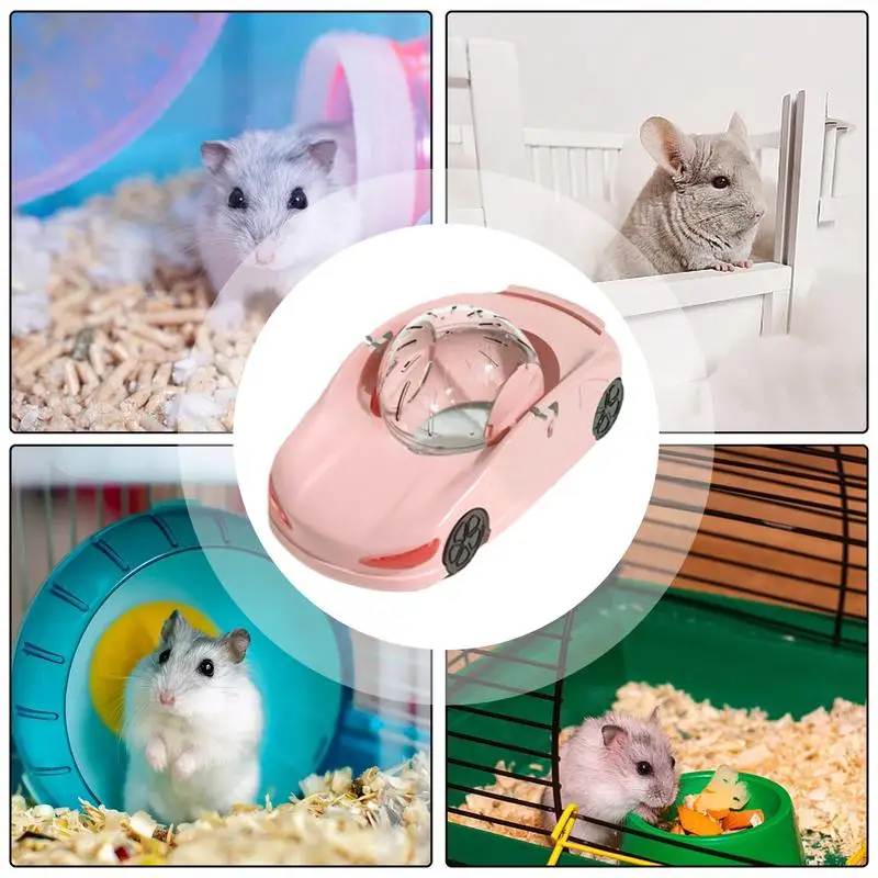 Plastic Outdoor Sport Ball toy car Grounder Removable Small Pet Mice Jogging Ball Toy Hamster Gerbil Exercise Toy Pet Supplies