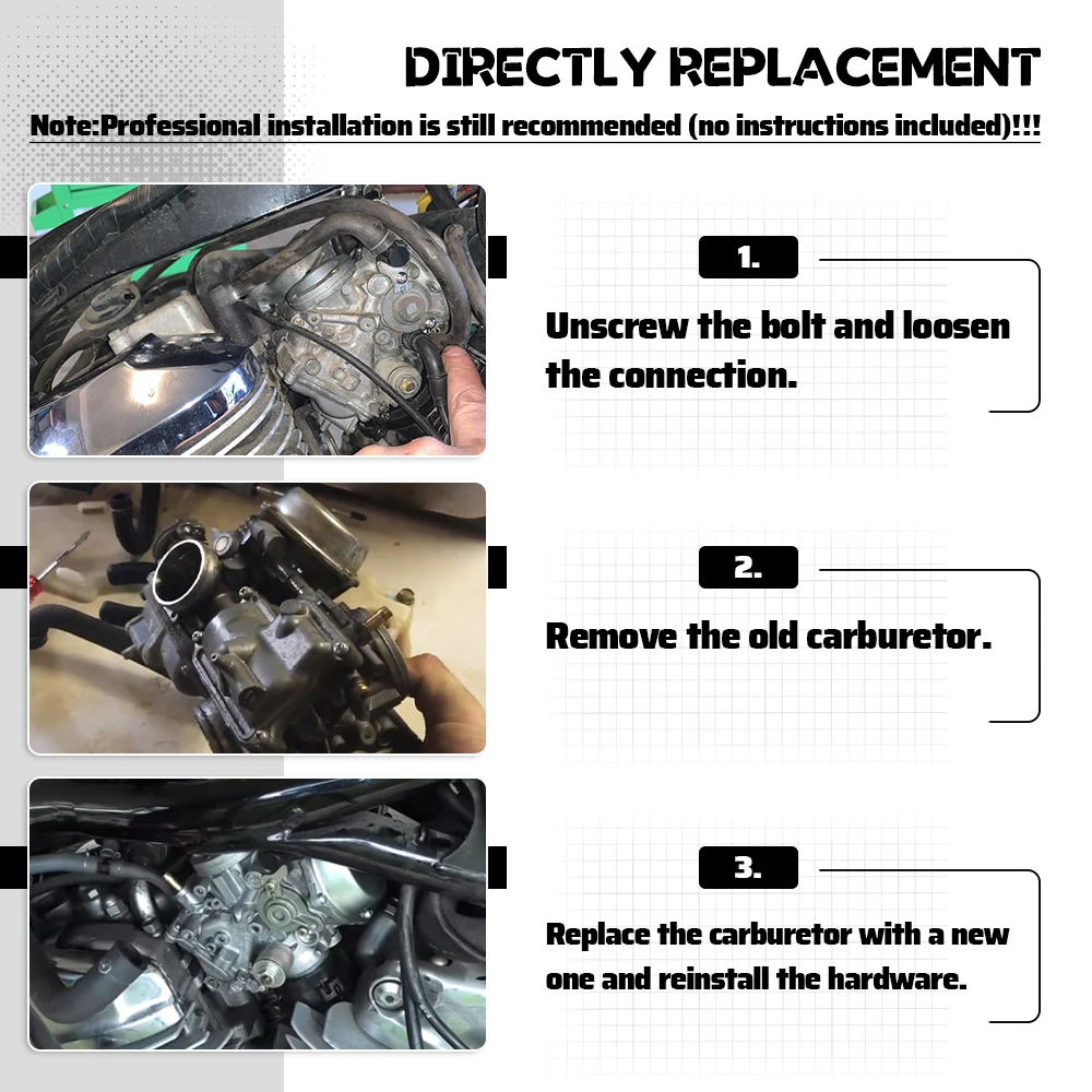 Dual Carburetor Carb For Honda Shadow Spirit 1100 VT1100 VT1100C 98-07 Motorcycle Dual Carburetor 16100-MAA-A00