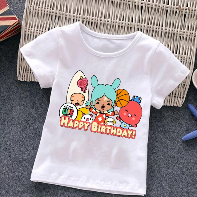 toca boca and gacha life | Kids T-Shirt