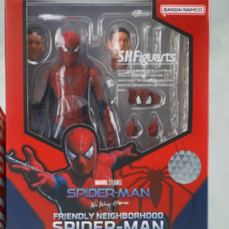 

Genuine Ho Play House Bandai Soul Limit Shf 15cm Spider-man Heroes Do Not Return Tobey Maguire First Bully In Stock Gift