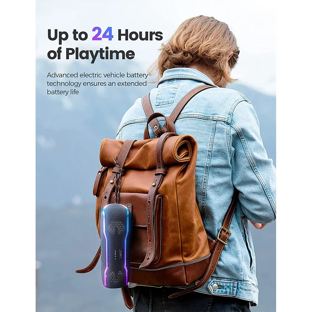 WISETIGER 25W Portable Waterproof Speaker - Image 6