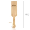 37CM Genuine Bamboo Wood Paddle Wooden Greek Fraternity Paddle Riding Horses Whip Crops 3