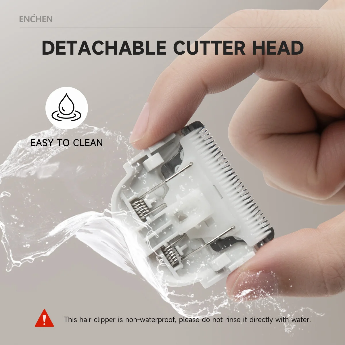 ENCHEN Hair Clipper Hair Trimmer Cutting Machine Beard Shaver Cordless Adjustable Body Trimmer for Men Travel Lock Boost 2 hair trimmer