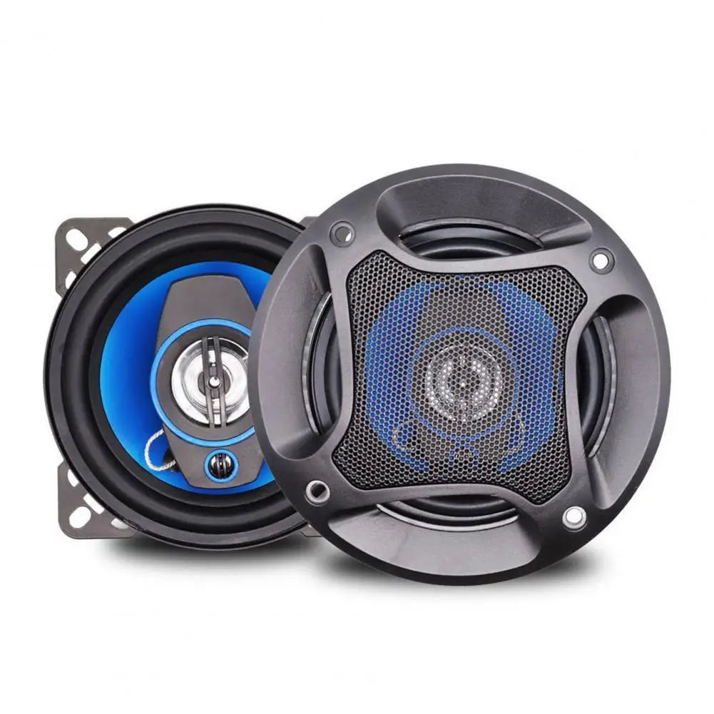 2Pcs Universal 4 Inch Car Noise Cancelling Coaxial Horn Eco friendly
