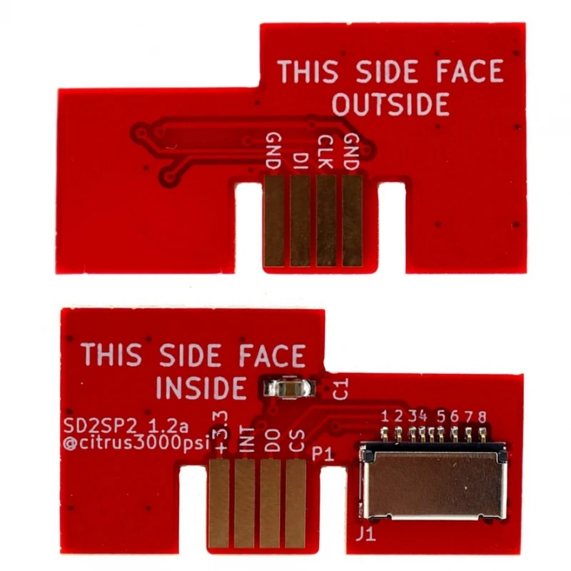 Sd2Sp2 Adattatore Per Scheda Micro Sd Per Nintendo Game Cube Porta Seriale 2 # Nintendo Gamecube (Dol-001)