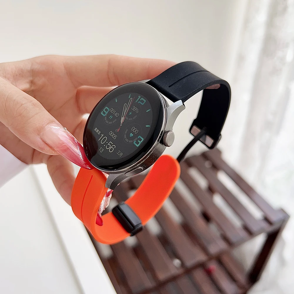 Adjustable Silicone Loop Strap - Premium Watchband Accessory