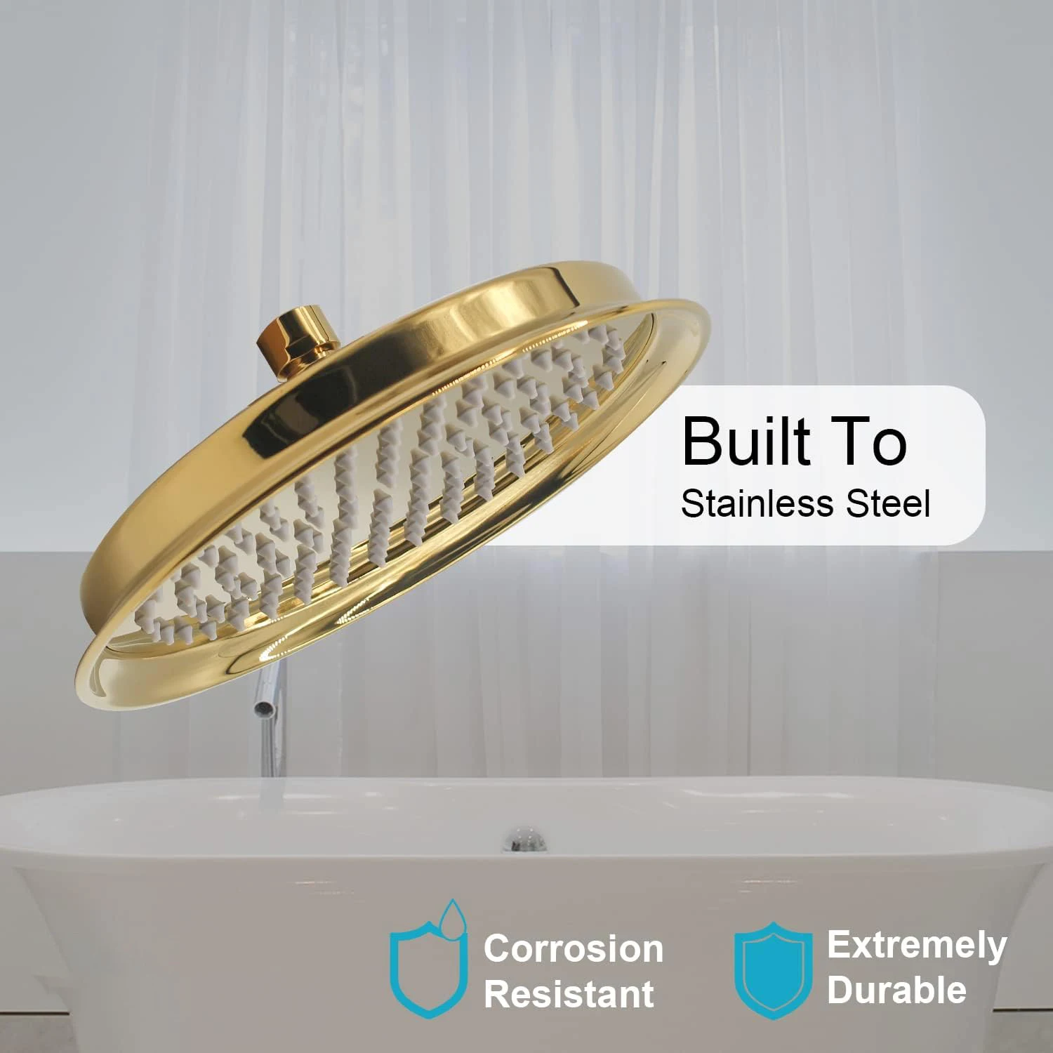 

Дождевая насадка для душа в античном ретро-стиле, сменная насадка для душа из нержавеющей стали 9 дюймов, аксессуары для крана