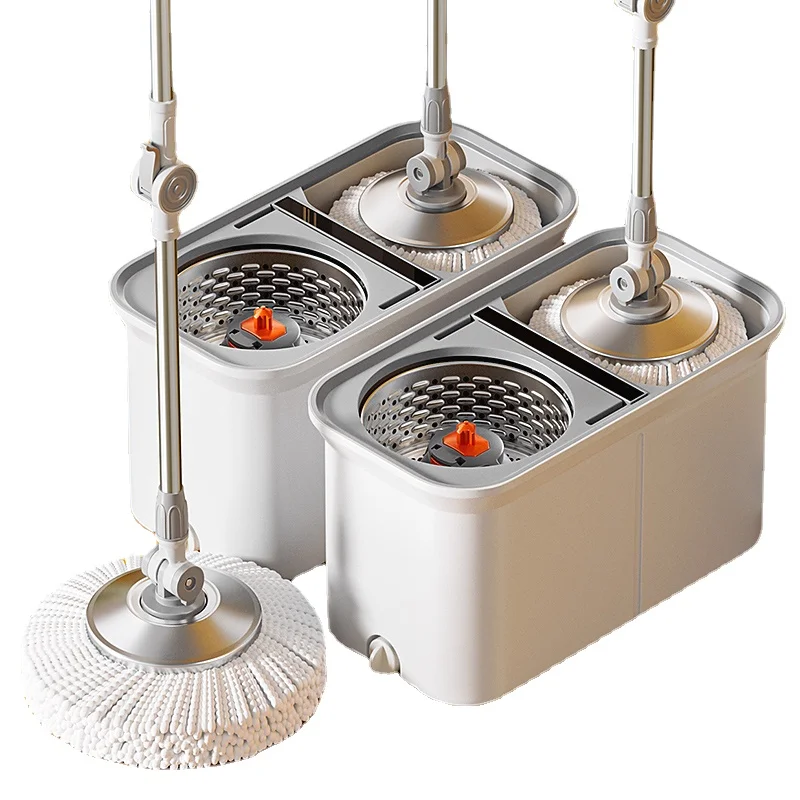 

YY Mop Hand Wash-Free Mop Bucket Lazy Mop Mop Automatic Dehydration