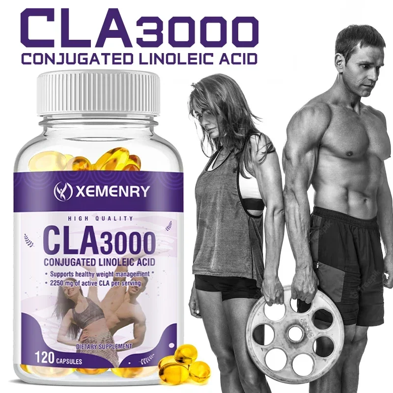 

CLA 3000 - 2250 Mg of Active CLA Per Serving To Support Healthy Weight Management and Improve Muscle Mass