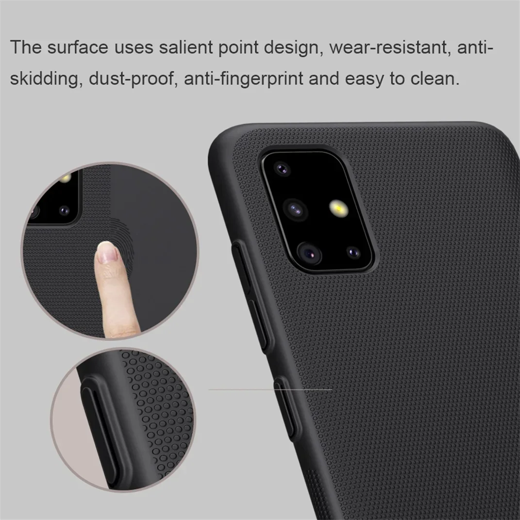 For Samsung Galaxy A51 A71 Case Nillkin Super Frosted Shield Hard PC Back Cover protector Case For Samsung A51 3