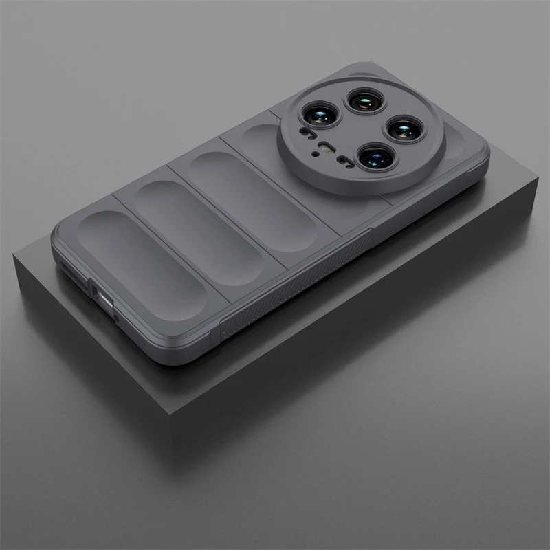 Luxury Carbon Fiber Soft TPU Phone Case - Premium Rubber Back Cover