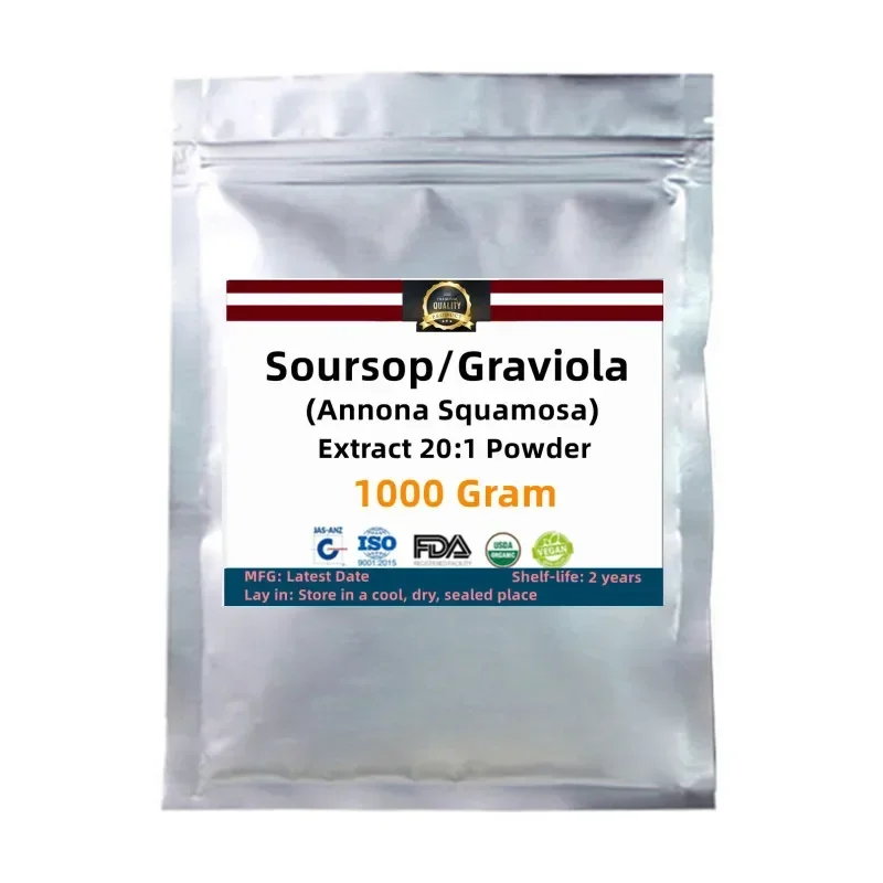 50-1000G Soursop/Graviola,Annona Squamosa, Spedizione Gratuita