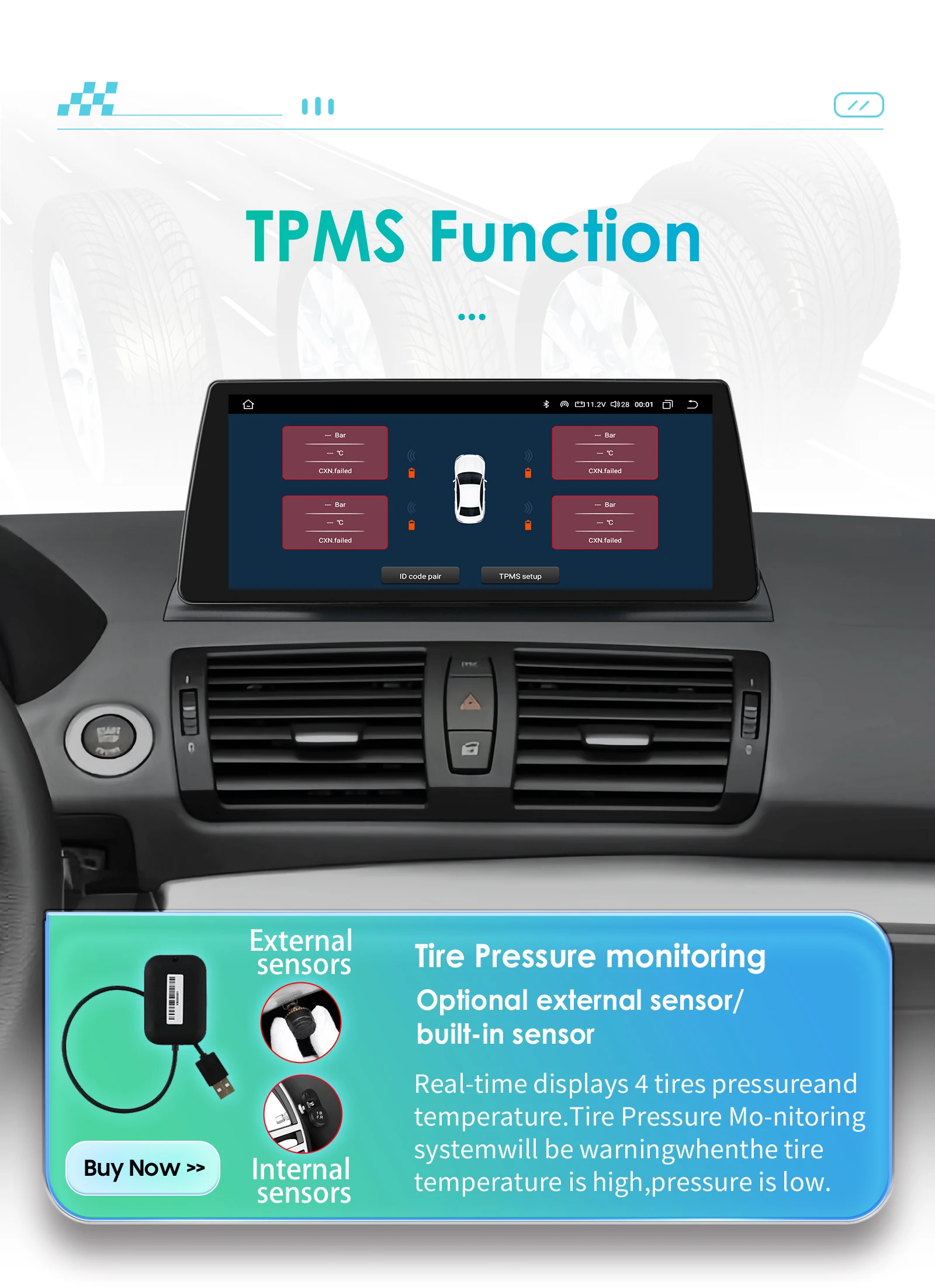 10,25 "Carplay Android 13 Auto Auto radio Für BMW 1 Serie E81 E82 E87 E88 CCC CIC 2006-2012 multimedia Player 2din RDS Autoradio – Detail 27