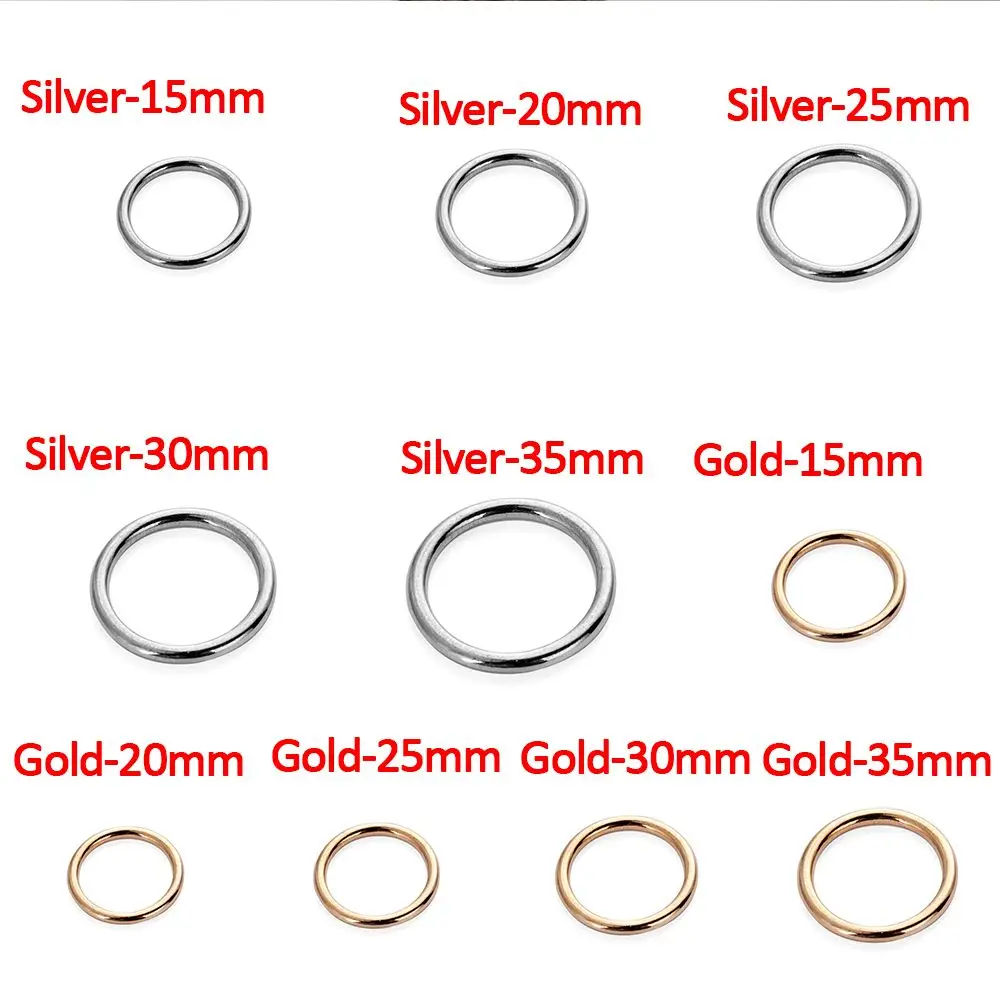 Heavy duty solid Iron rings seam,Metal Round Rings Silver/Gold/Rose gold  32mm o ring craft rings for bag belt crafts - AliExpress