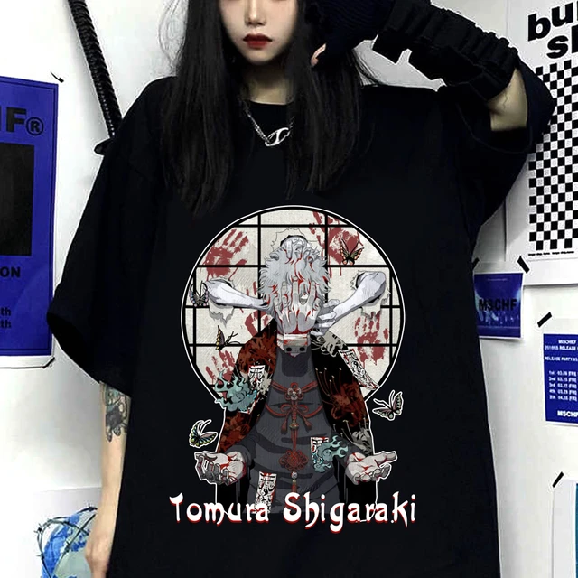 Shigaraki Tomura T-Shirt Japanese My Hero Academia Women T-Shirt Unisex T-Shirt Tees Gift Hip Hop Top Tees - AliExpress
