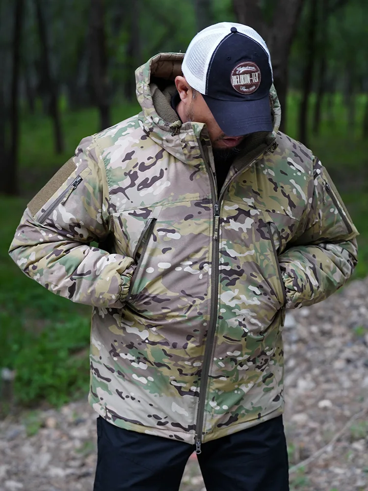

Outdoor Winter Heavy Tactical Cotton Jacket Camouflage Winter Jacket Men's Cotton Jacket Thickened Polar Defense Cold Clothing