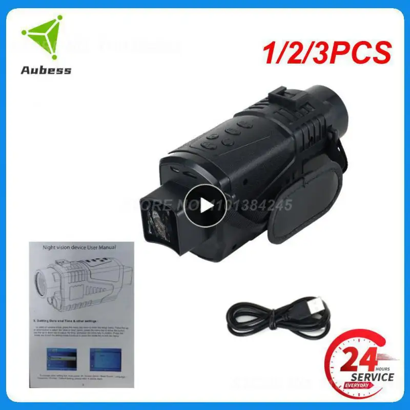 

1/2/3PCS Night Device 1080P Action Camera Infrared 5x Digital Zoom Hunting Telescope Outdoor Night Dual Use 100%