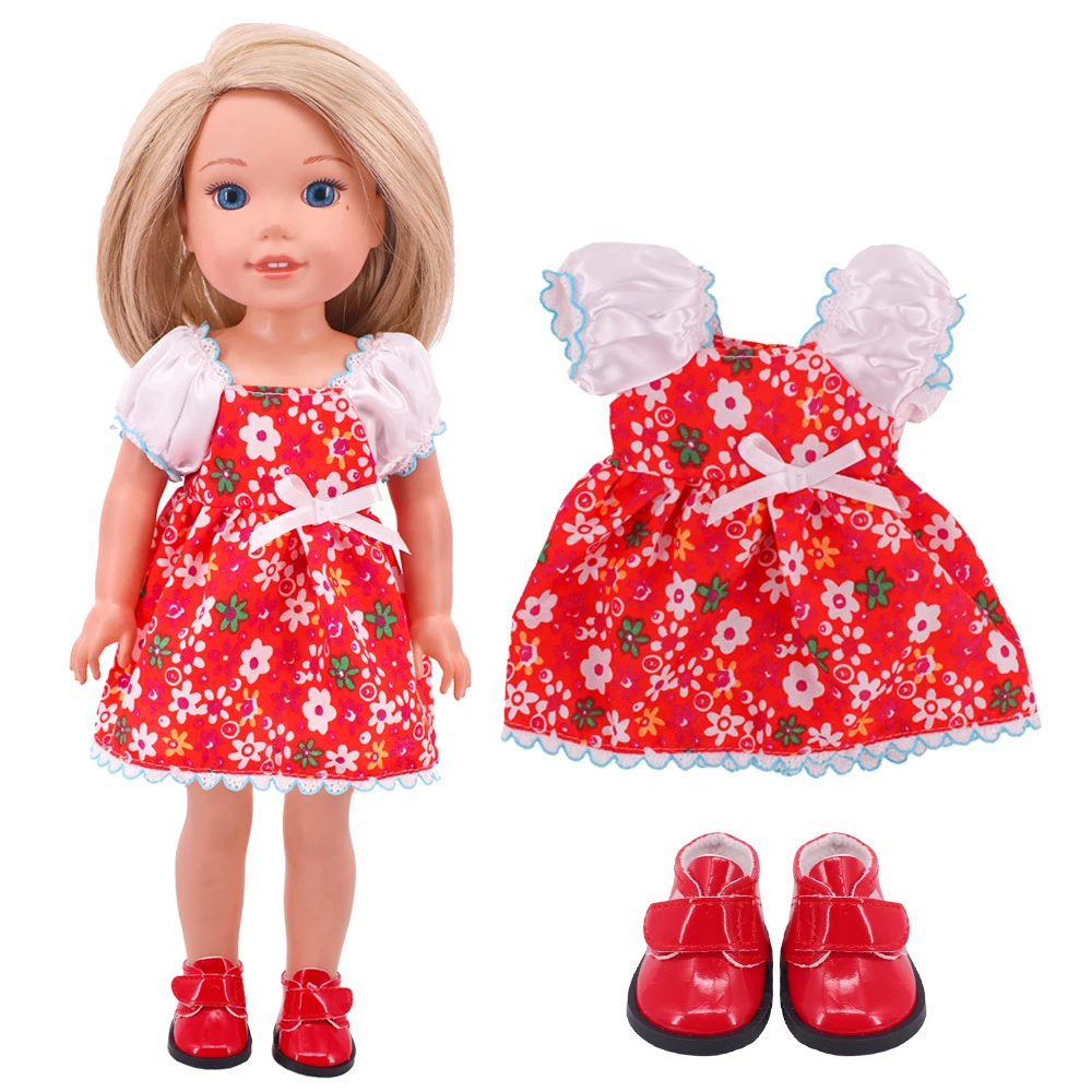 Doll Clothes 14.5-Inch Doll Clothes Casual Daily Clothes for 32-34Cm Paola Reina Doll Accessories Girl's Toy Gifts Doll Shoes 1 Set barbie doll clothes doll clothes doll clothes accessories doll shoes doll accessories