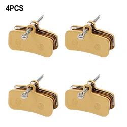 4 Pairs Bicycle Brake Pads For SHIMANO D03S D02S Saint BR-M810 BR-M820 Deore XT BR-M8020 BR-M8120 Metal Brake Sheeet