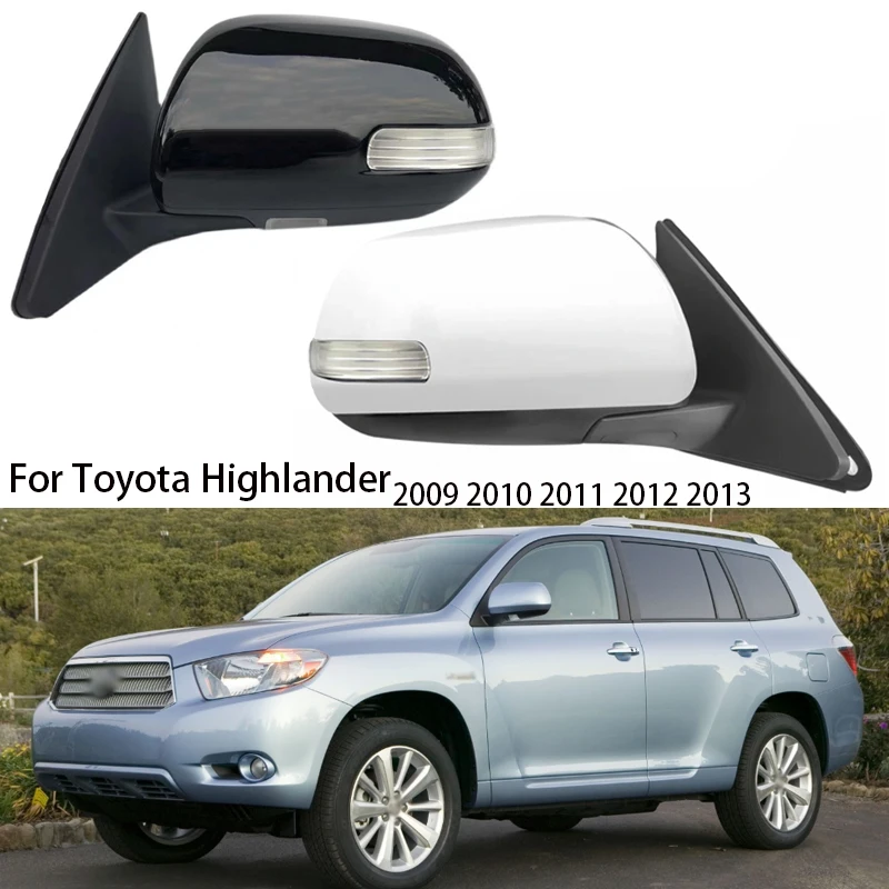 CarOutsideRearviewMirrorAssemblyForToyotaHighlander20092013