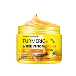 Revitalizing Turmeric Bee Venom Nourishing Foot and Hand Repair Cream, 50g (A)