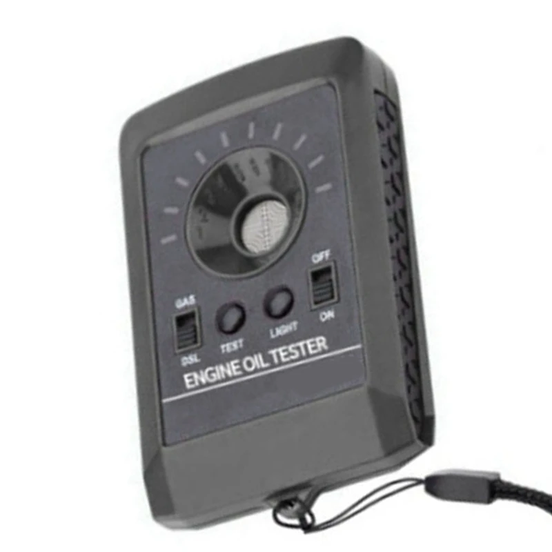 디젤 가스 및 유체 분석기용 엔진 오일 품질 테스터, 자동차 부품 플라스틱, 12V LED 디지털 테스터, 1 개