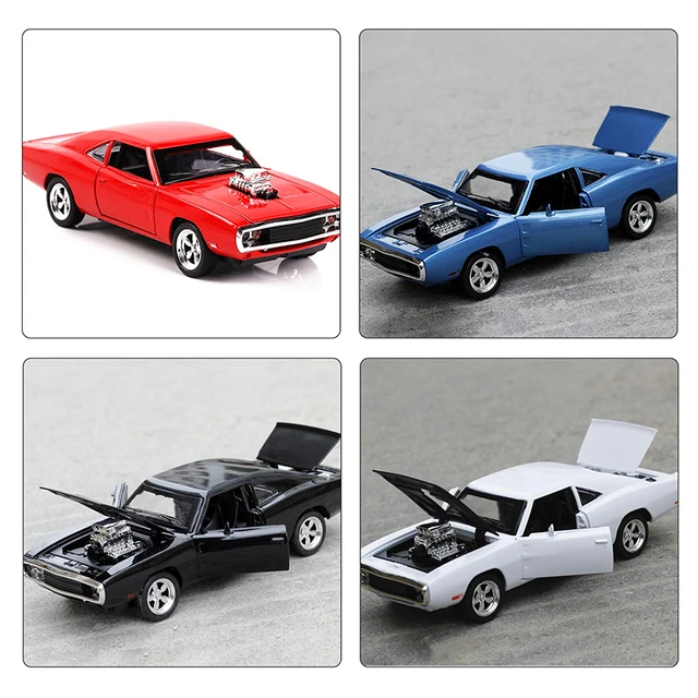 Mini voiture Dodge Charger Fast and Furious, voiture en alliage, jouets  pour enfants, voitures classiques en métal, 1:32 - AliExpress