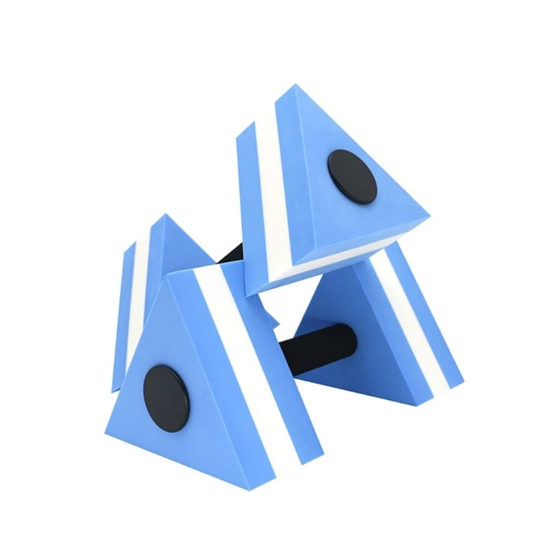 

1 пара треугольных гантелей из пеноматериала, оборудование для занятий водным фитнесом для взрослых и детей