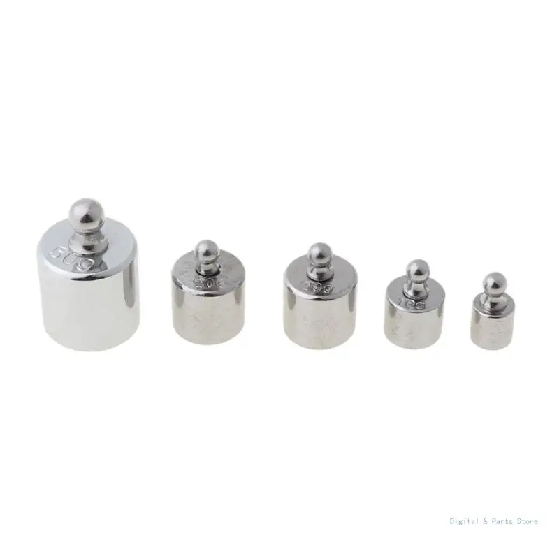 M17F 5Pcs 105 그램 정밀 교정 스케일 무게 디지털 세트 5g 10g 2x20g 50g