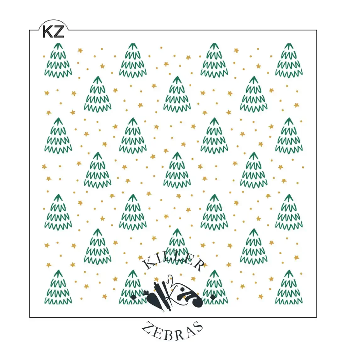Christmas Reindeer Games Starlit Pines Magic Frosted Stencil Metal Cutting Dies Stamps Scrapbooking Photo Album Card DIY Emboss