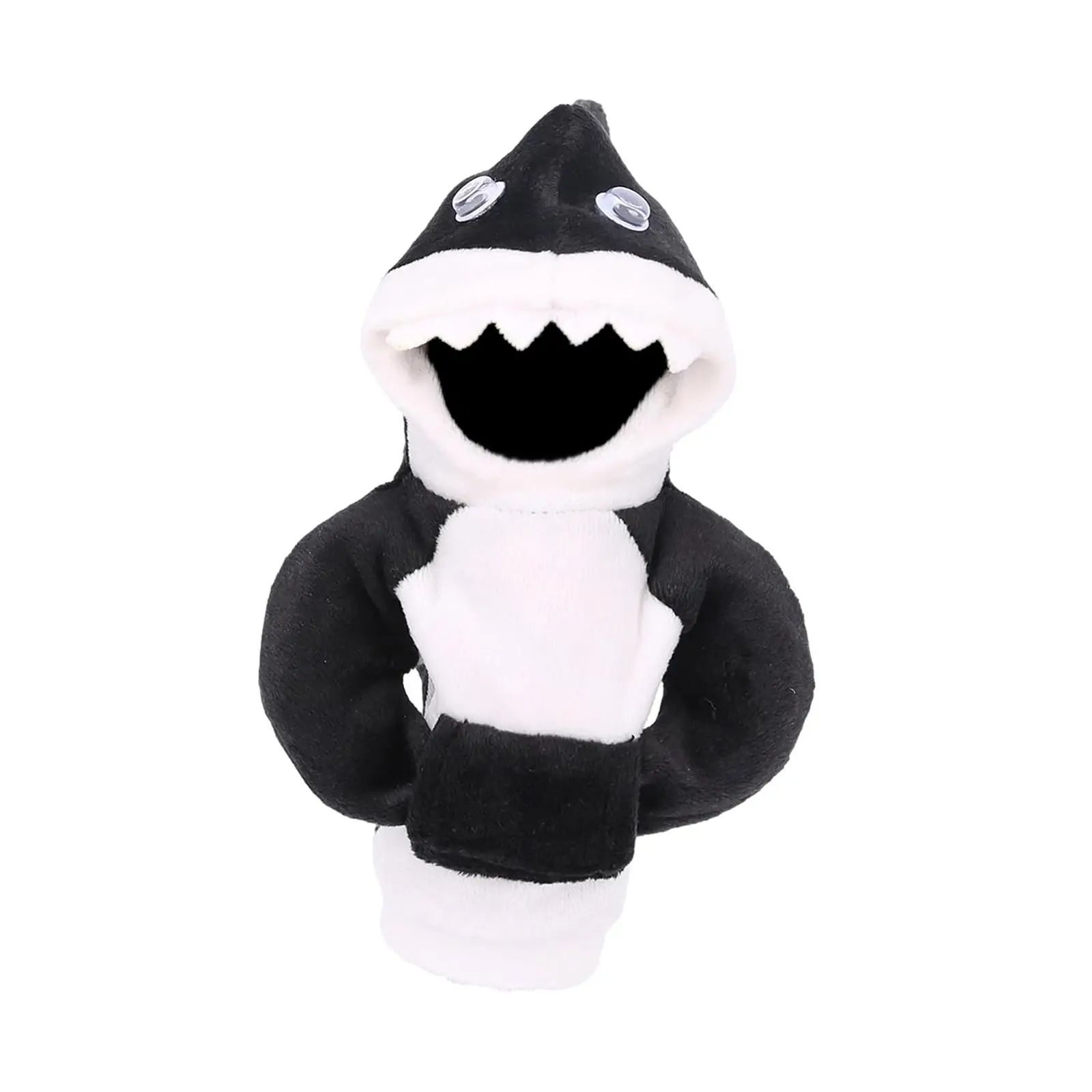 

Защитный чехол для автомобильного рычага переключения передач, толстовка с капюшоном в виде акулы, Забавный Теплый рычаг переключения передач, толстовка с капюшоном, чехол