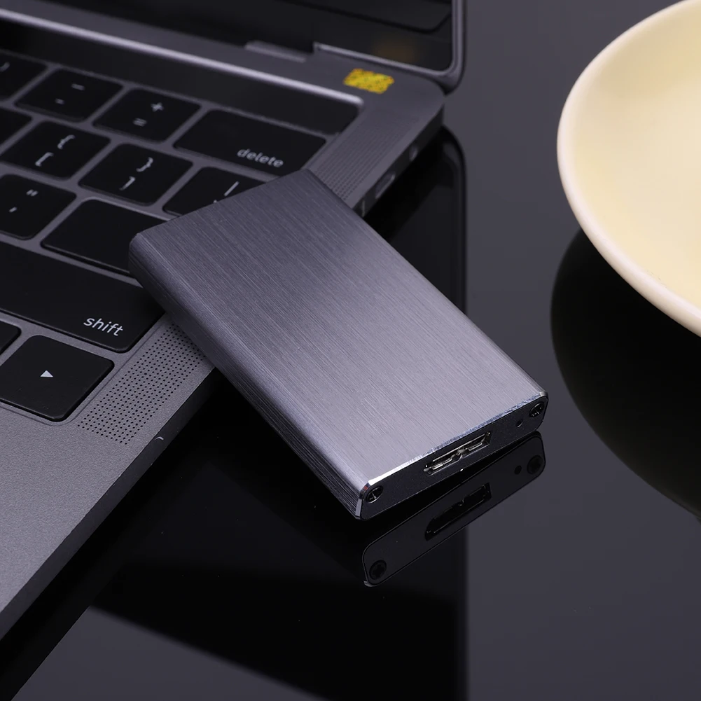 MSATA-USB 3.0 SSD Ŭ , UASP  HD ϵ ̺ ũ ڽ, 6Gbps 丮 ̽ , MSATA SSD 30x25/30x50