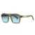 2023 New Square Pilot Sunglasses Women Men Retro Brand Sun Glasses Female Vintage Fashion Oculos De Sol Feminino UV400 7
