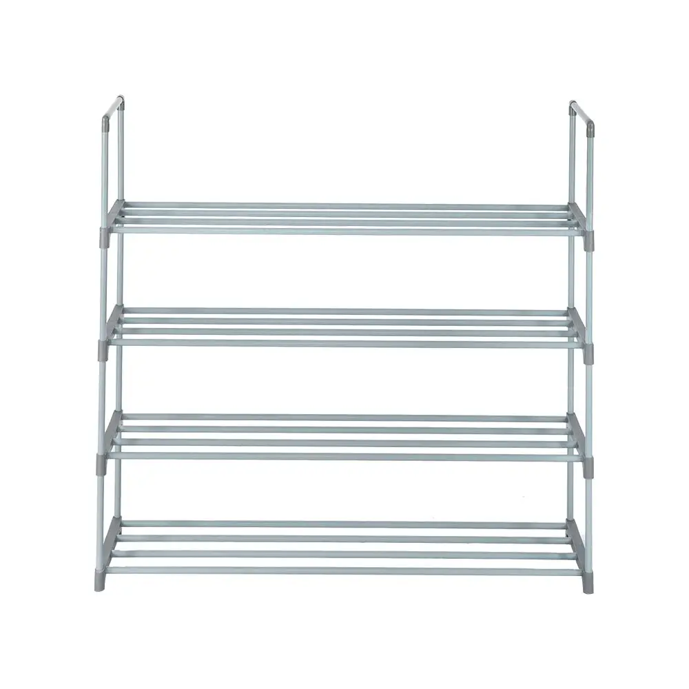 4 Tiers Shoe Rack Shoe Tower Shelf Storage Organizer 2 Pack Set For Bedroom Entryway Hallway and Closet