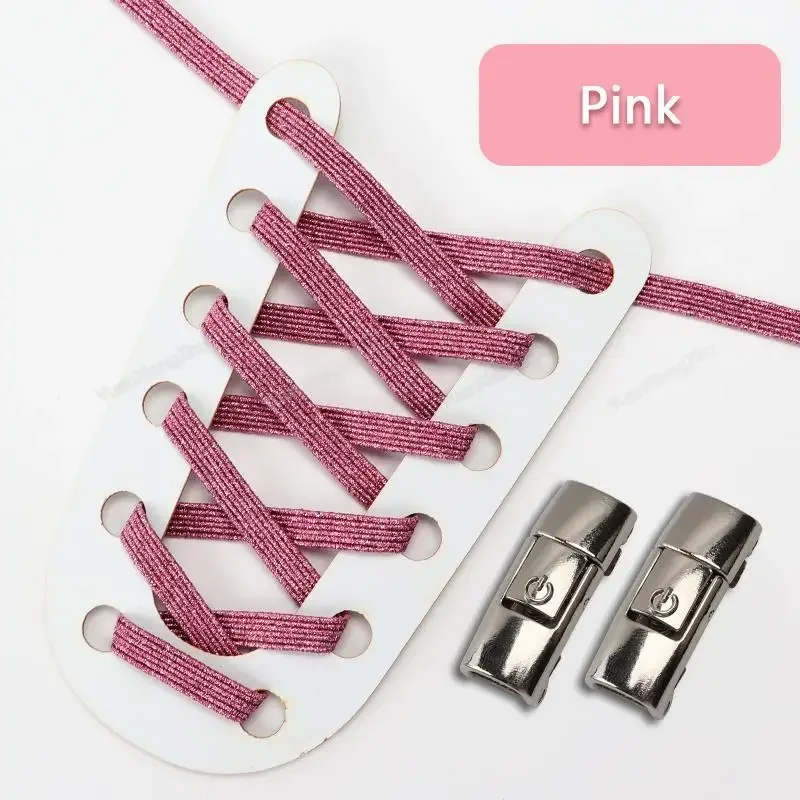 Vibrant Elastic No-Tie Shoelaces