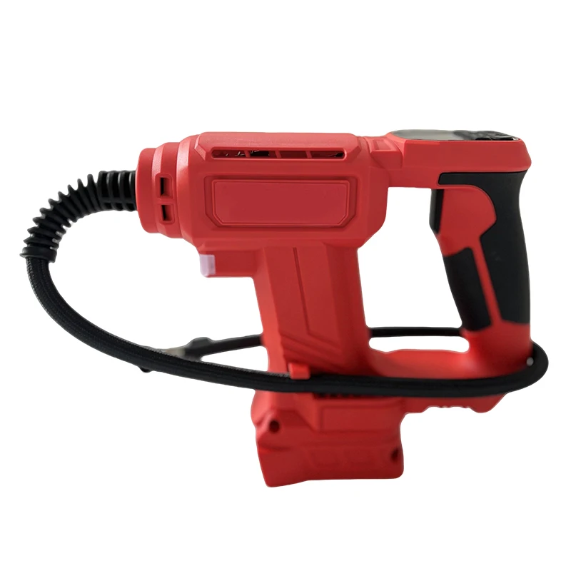 Fit Milwaukee Cordless Air Pump Portable Car Tire Inflator Air Compressor With D