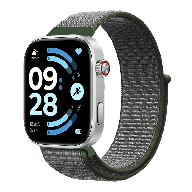 Smartwatch Sport Nylon Loop Replacement Strap - Universal Accessory Bracelet