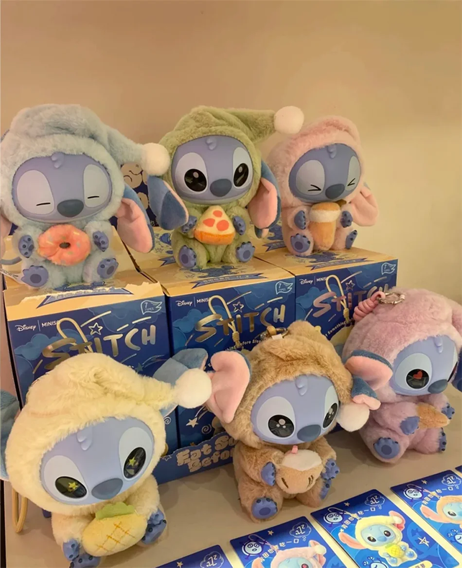 Disney Stitch Blind Box Vinyl Plush Doll - Mystery Bag Toy Pendant