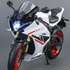 1/9 Suzuki GSX-1000R Alloy Racing Motorcycle Diecast Street Sports Motorcycle Model High Simulation With Light Children Toy Gift 2