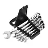 6PC Ratchet Set (Movable Head And Fixed Head, Korea Exclusive) Auto Repair Wrench Movable 6 Pieces 2