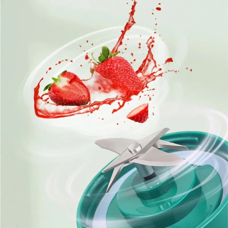 Portable Home Juicer Portable Electric Wireless Small Juicer Six Steel Knife Automatic Cup Handmade Creative Drinks fruit juicer