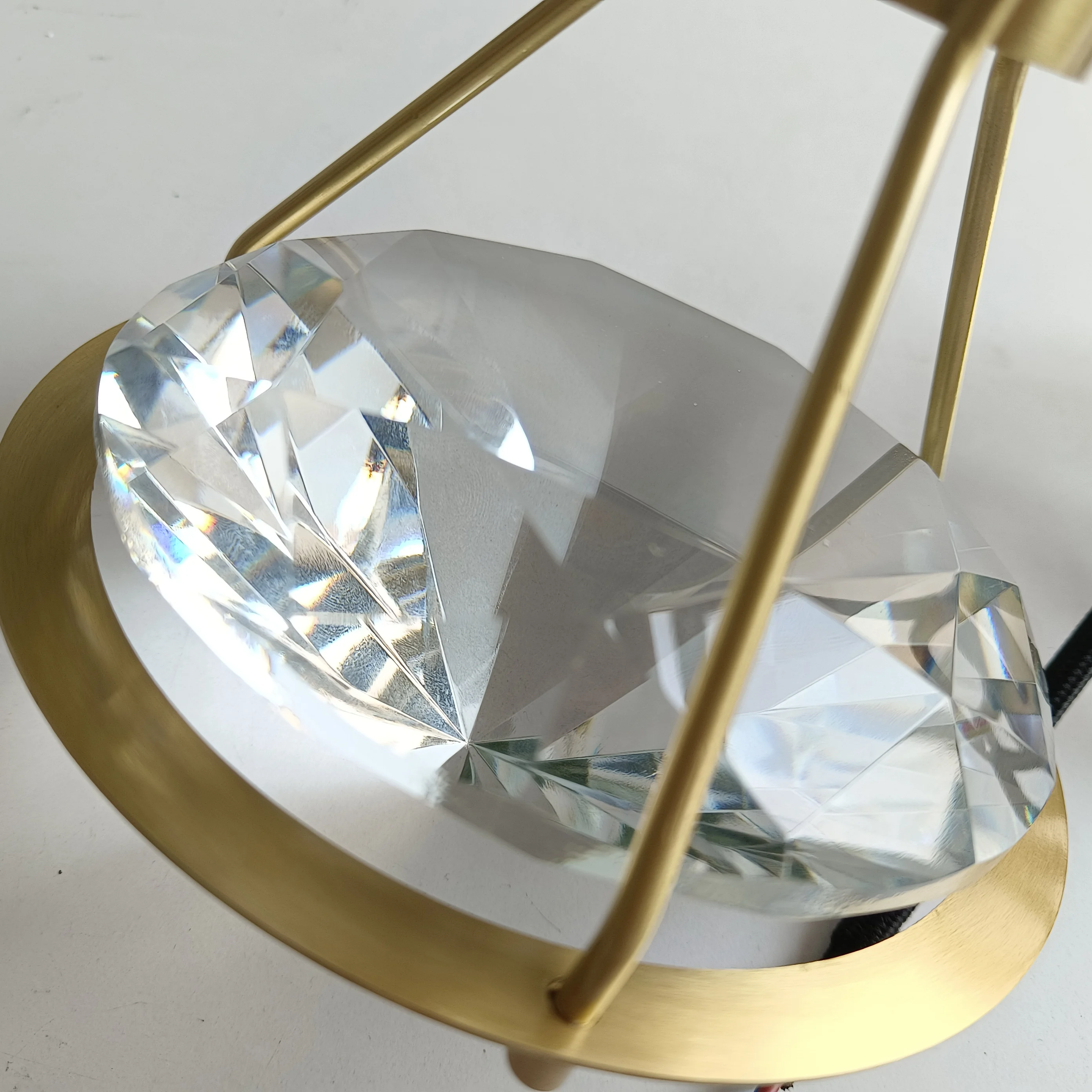 Modern LED Creative Diamond Crystal Wall Lamp Image 7