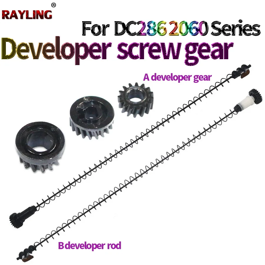 

Developer Gear Screw Stirring Roller For Xerox IV 2060 2065 3060 3065 5320 5330 5335 236 286 2055 2007 3007 2005 3005 5220 5225