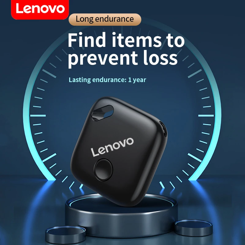 

Lenovo GPS Tracker Bluetooth Anti-Lost Device Pet Kids Bag Wallet Tracking For Ios Smart Finder Locator Accessories