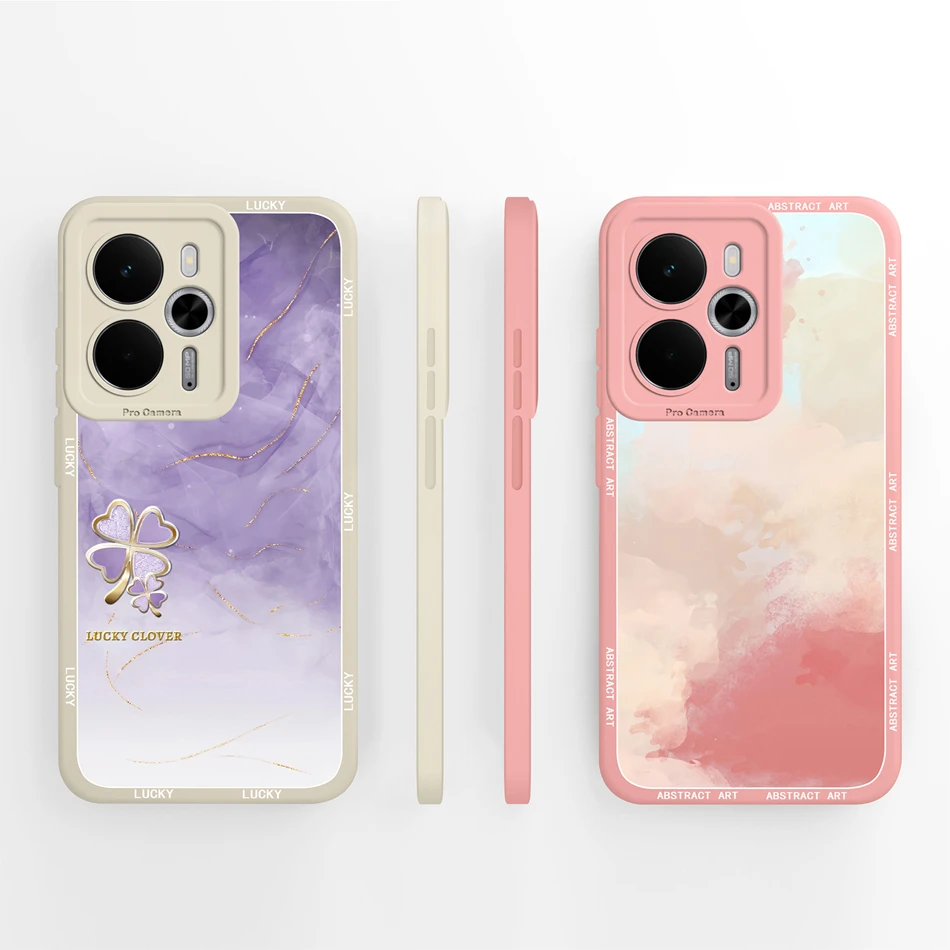 Simple Design Soft Liquid Silicone Shockproof Phone Case