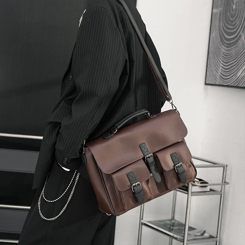 Корейский-мужской-портфель-для-ноутбука-винтажная-Мужская-офисная-сумка-мессенджер-кофейные-деловые-ранцы-для-мужчин