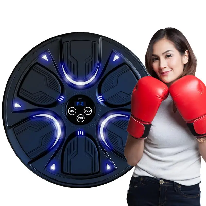 

Домашняя боксерская мишень электрическая боксерская машина с музыкой улучшает познавательное оборудование для принятия решений для гостиной игровой комнаты