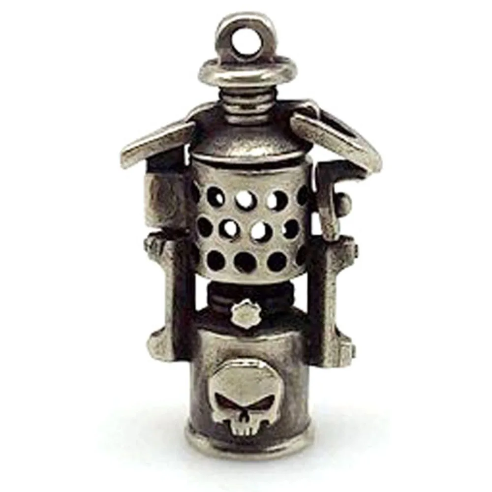 

Mini Barn Lantern Model Key Ring EDC DIY Pendant White Brass Man Keychain Outdoor Tool Accessories